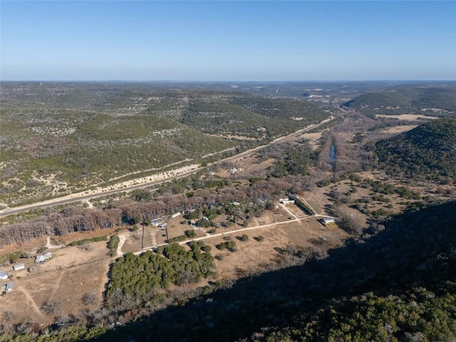 187 N Roy Chisum Rd, Leakey, TX 78873 - aerial overview of property's location featuring rural landscape