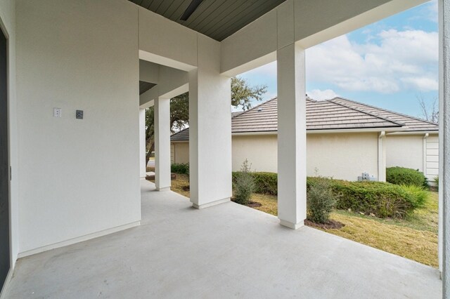 view of patio