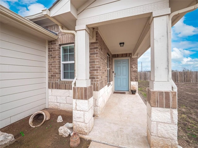 view of property entrance