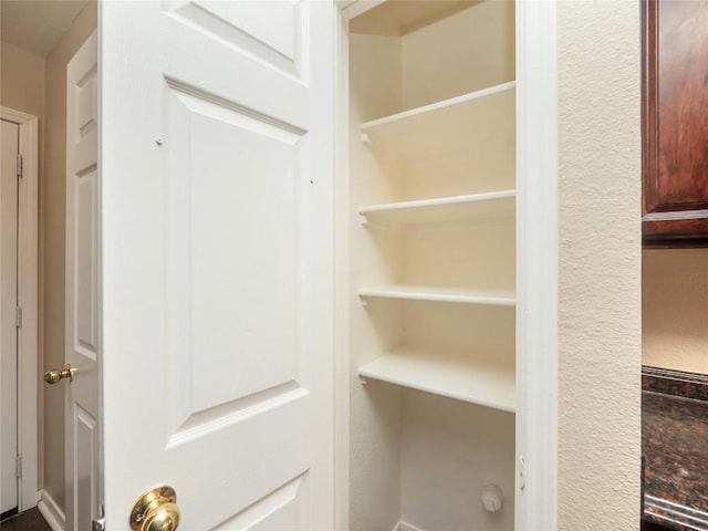 view of pantry