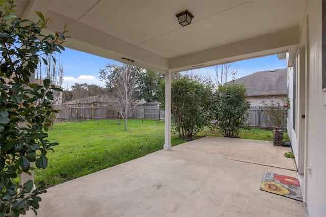 view of patio