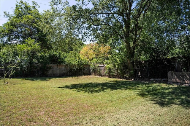 5201 Periwinkle Path, Austin, TX 78745 - view of fenced backyard