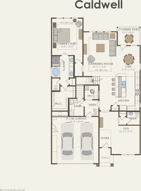 3353 Vestland Fjord St, Leander, TX 78641 - floor plan