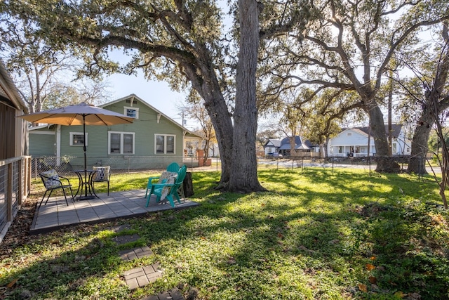 view of yard