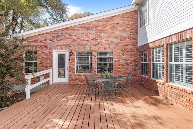 30102 Carmel Bay St, Georgetown, TX 78628 - deck with outdoor dining area