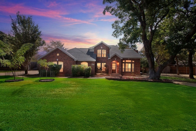 30102 Carmel Bay St, Georgetown, TX 78628 - traditional-style home featuring brick siding and roof with shingles