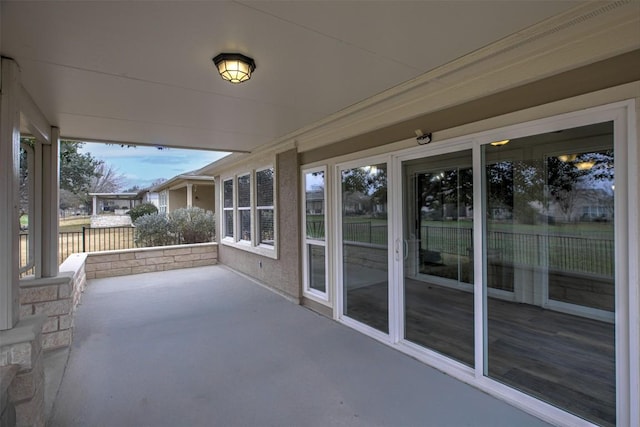 view of patio / terrace with covered porch