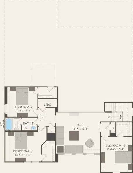 3813 Gabriels Horn Rd, Leander, TX 78641 - floor plan / room layout
