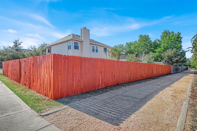 view of side of home