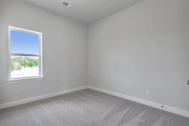 empty room with carpet floors