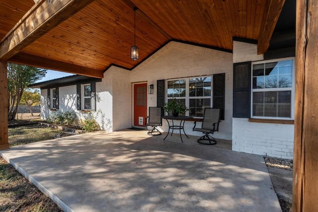 view of patio / terrace