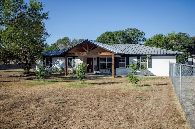 view of back of property