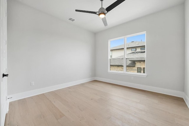 917 Bristol Creek Bnd, Lakeway, TX 78738 - empty room featuring light wood-style flooring and a ceiling fan