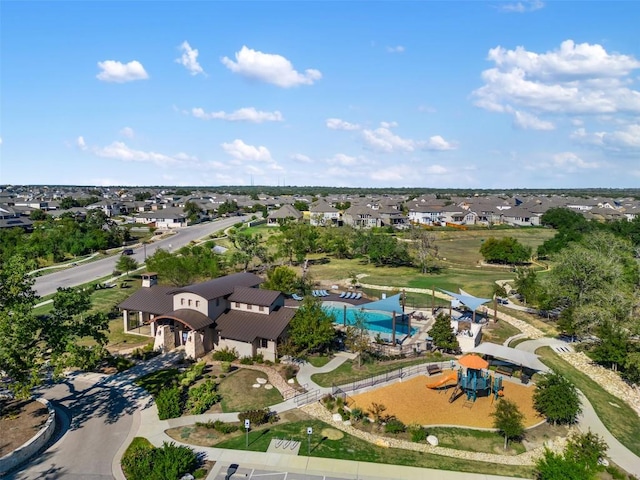 132 Ridgeview Ct, Georgetown, TX 78628 - aerial perspective of suburban area