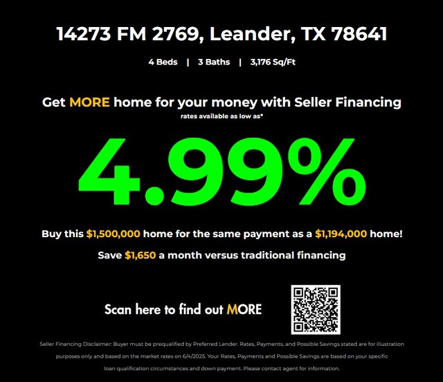 14273 Fm 2769, Leander, TX 78641 - view of a document