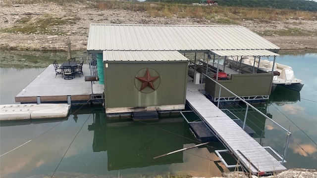 14273 Fm 2769, Leander, TX 78641 - dock with a water view and boat lift