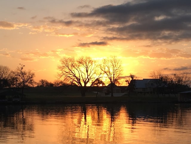 property view of water