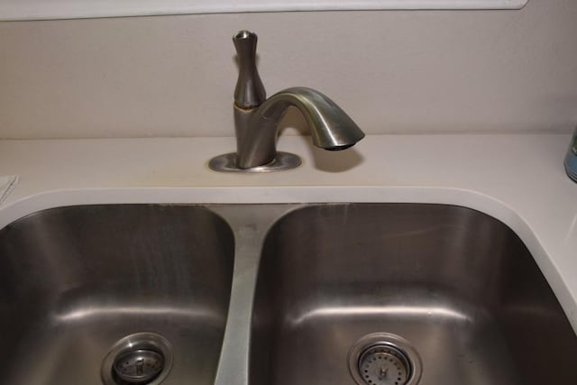 interior details with sink