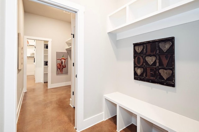 view of mudroom