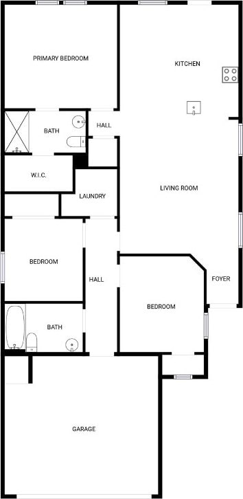 413 Ibis Falls Loop, Jarrell, TX 76537 - home floor plan