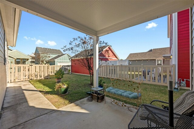 view of patio