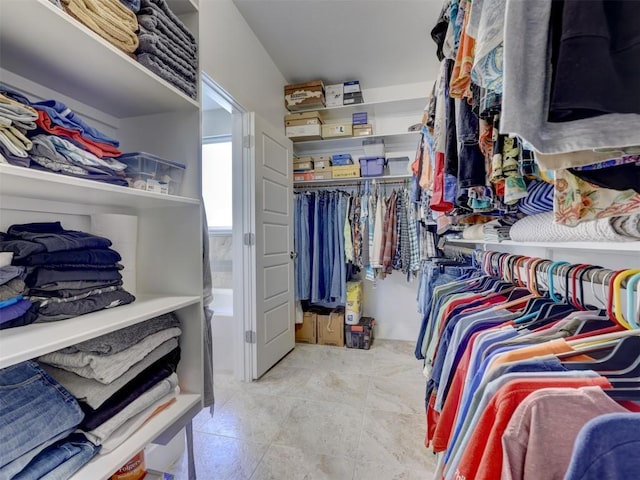 view of spacious closet