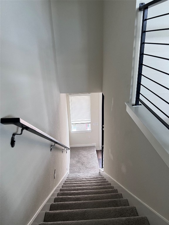 12001 Vista Parke Dr Unit 1202, Austin, TX 78726 - staircase with baseboards