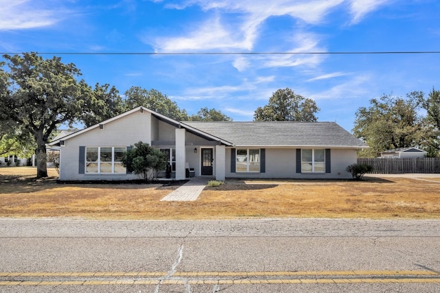 view of ranch-style house