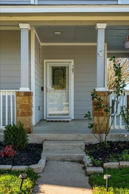 view of property entrance