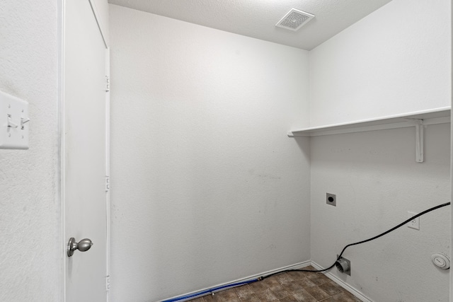 laundry area featuring hookup for an electric dryer