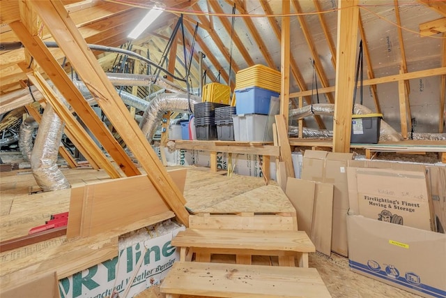 116 Berkeley Pl, Georgetown, TX 78628 - view of unfinished attic