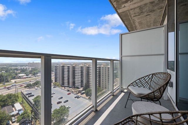 48 E Ave Unit 1607, Austin, TX 78701 - balcony featuring a view of city