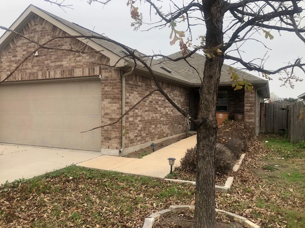 view of home's exterior with a garage