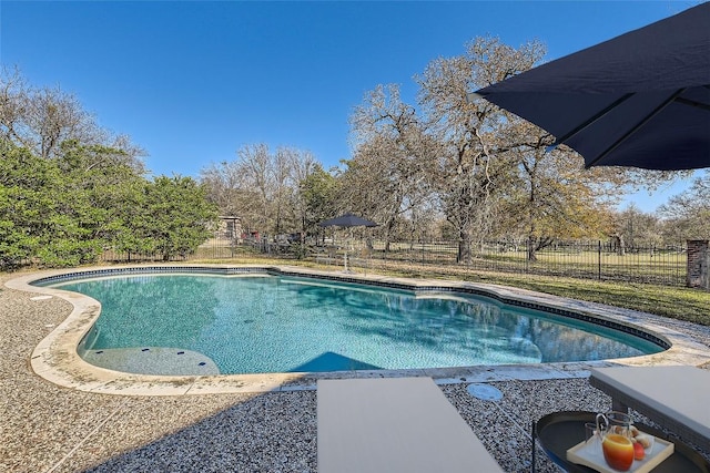 view of swimming pool