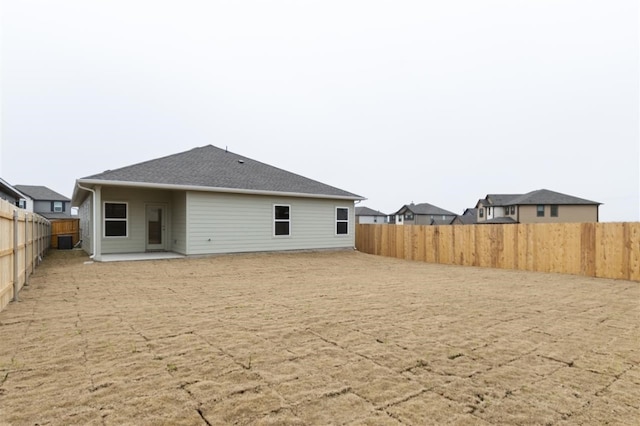 back of house featuring a patio