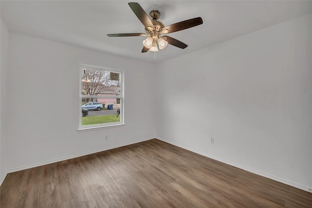 7209 Gunnison Pass, Austin, TX 78724 - empty room with wood finished floors and baseboards
