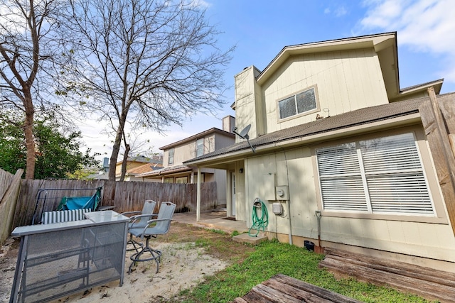 view of rear view of house