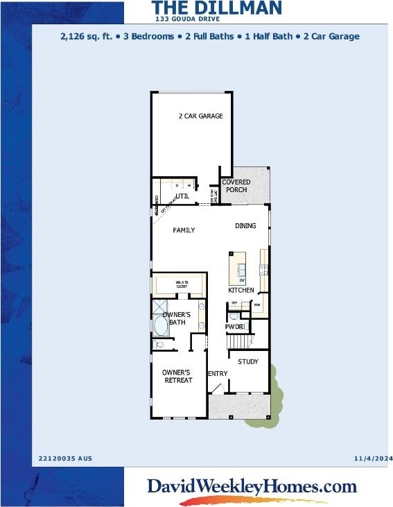 133 Gouda Dr, Bastrop, TX 78602 - view of room layout