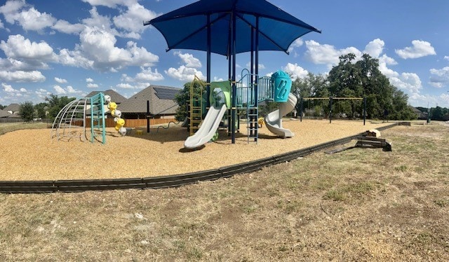 view of play area