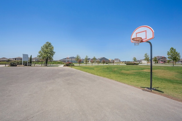 view of street with a residential view