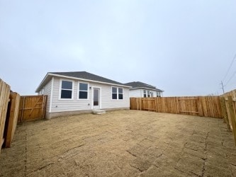 view of rear view of property