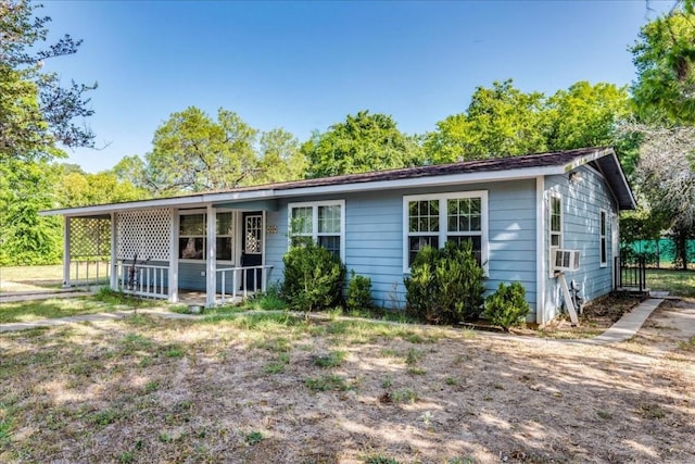 view of ranch-style home