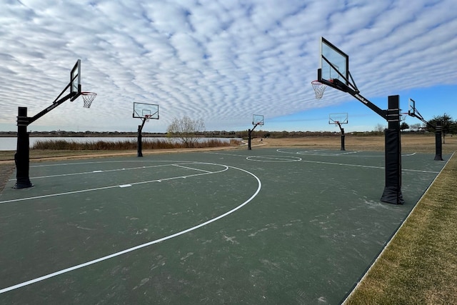 view of sport court