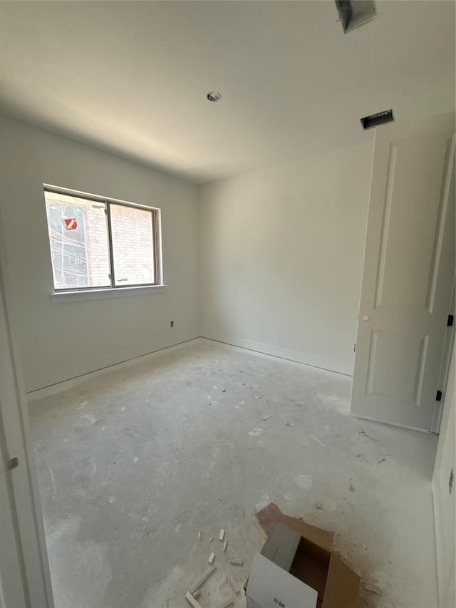 1748 Snowdrop Dr, Georgetown, TX 78628 - unfurnished room with concrete flooring