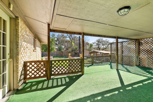 901 Berrywood Dr, Austin, TX 78753 - view of unfurnished sunroom