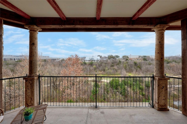 view of patio