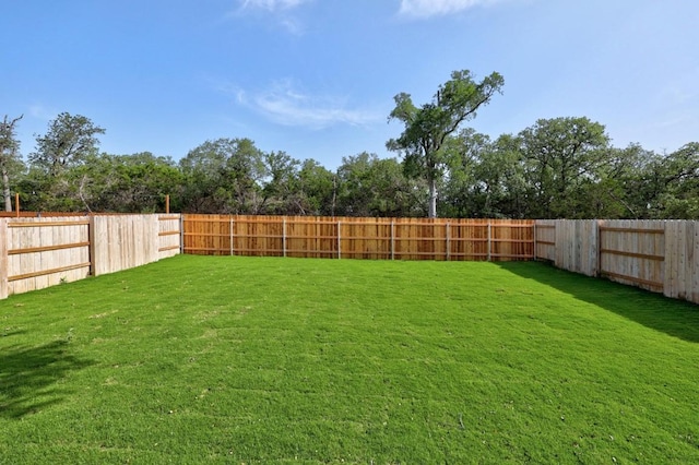6000 Sean Paul Ln, Georgetown, TX 78628 - view of fenced backyard