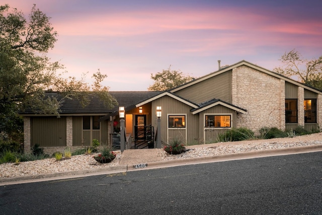 view of ranch-style house