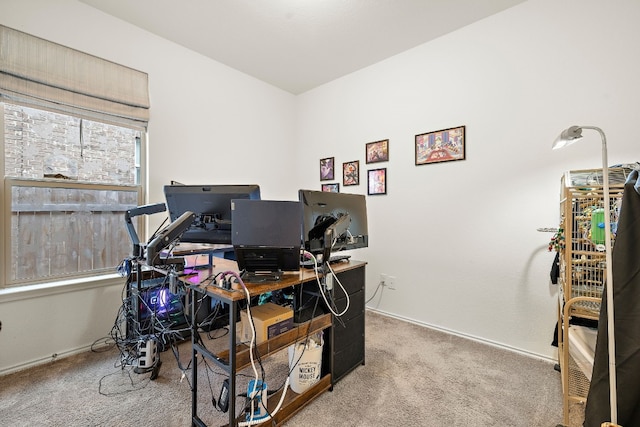 4429 Venticano Pl, Round Rock, TX 78665 - carpeted office space with baseboards