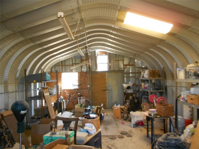 377 Crooked Rd, Dale, TX 78616 - misc room featuring lofted ceiling